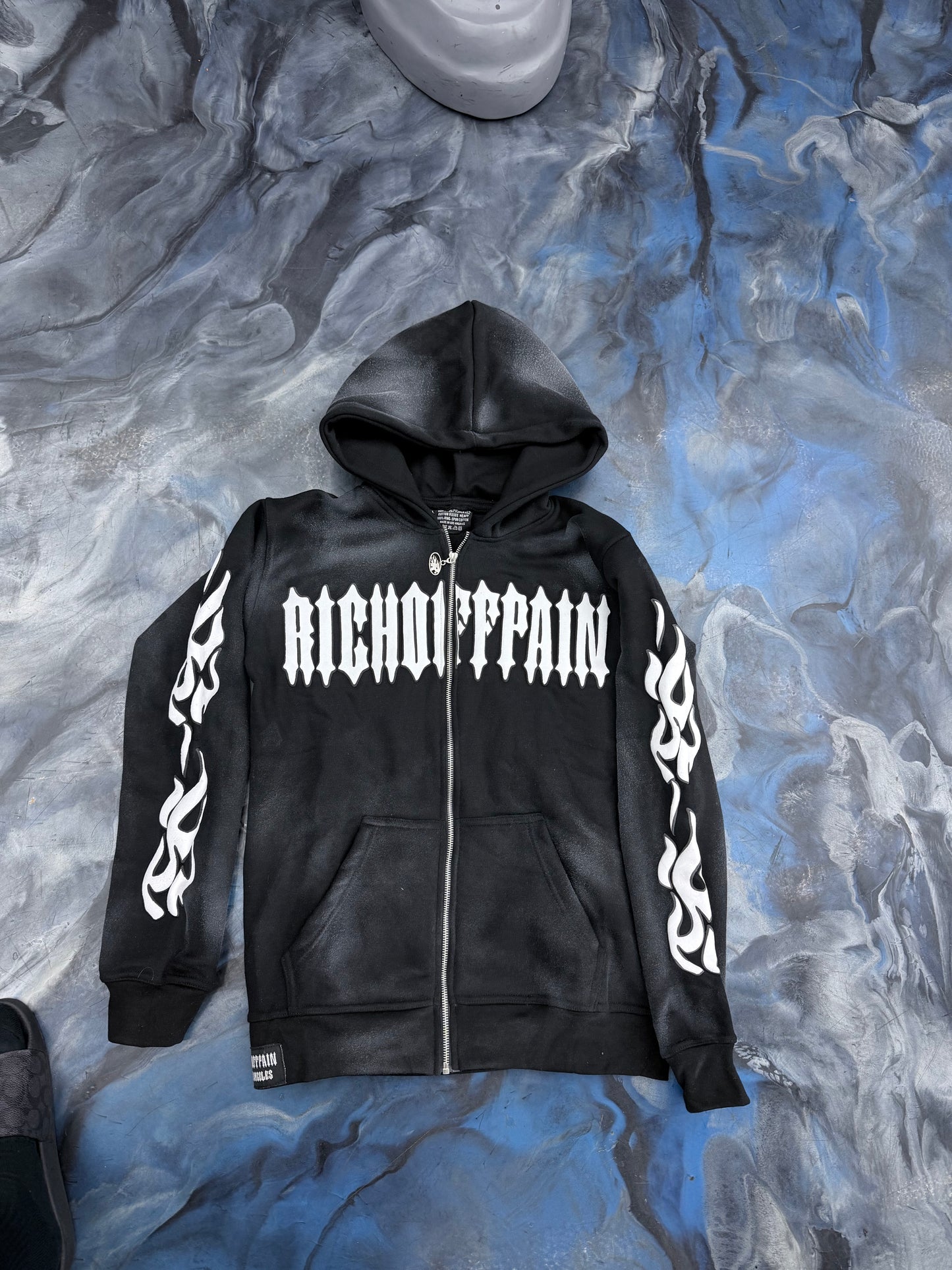 Richoffpain zip up hoodie